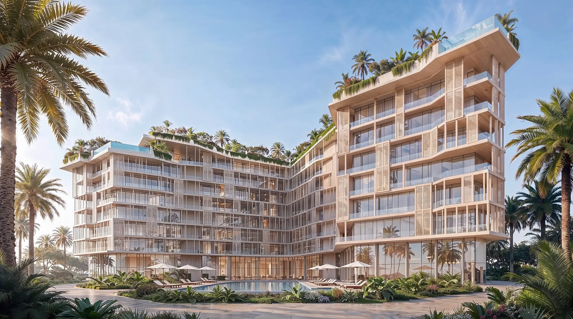Richmond Residences exterior at Mira Coral Bay
